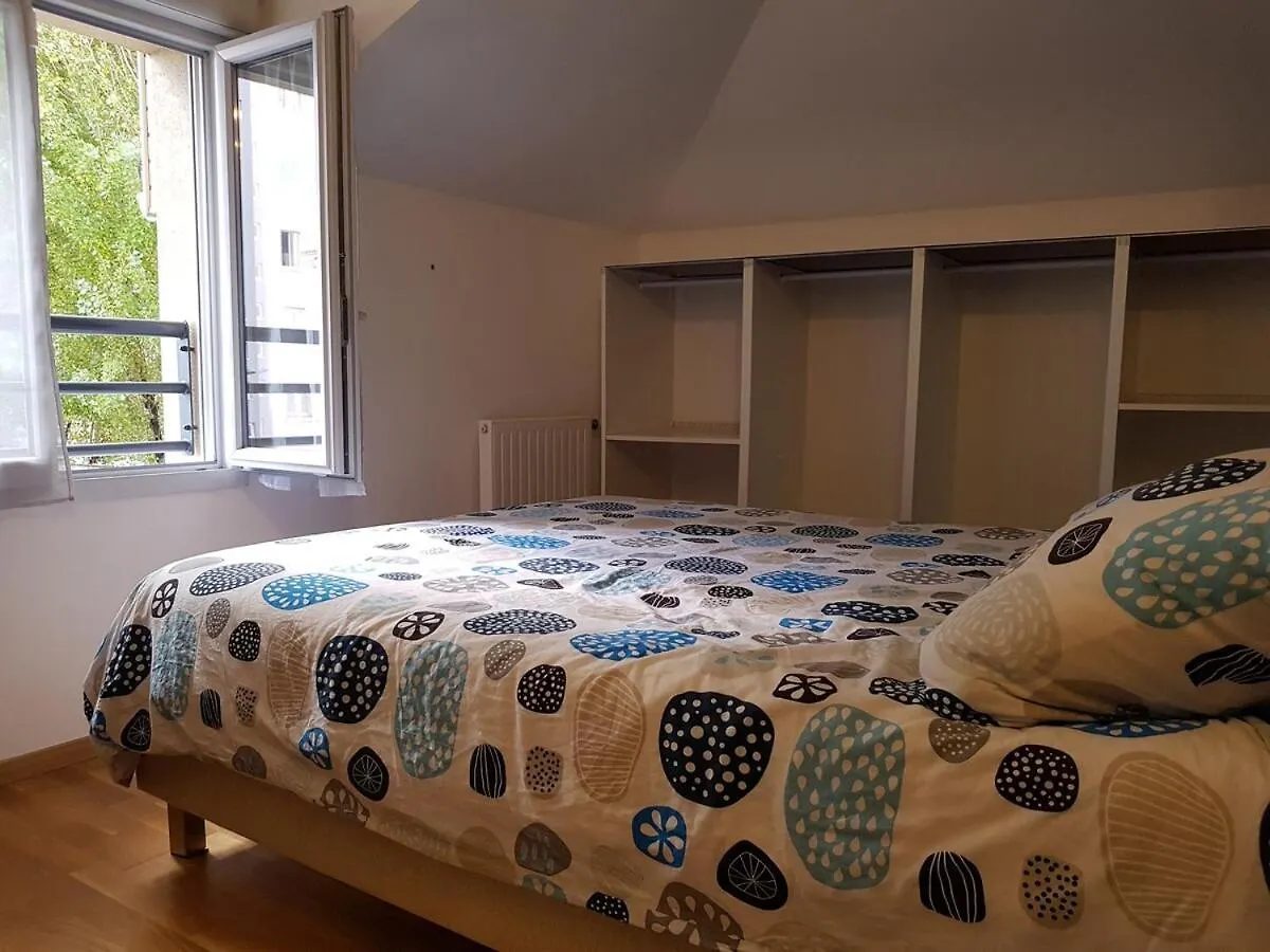 Appartement Duplex Cosy - 3 Chambres Avec Garage, Balcon Et Clim Lyon